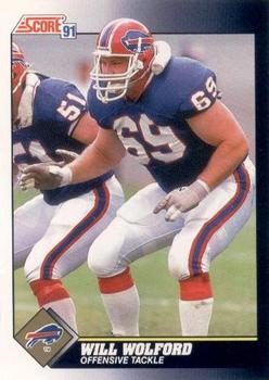 Will Wolford Buffalo Bills 1991 Score NFL #472